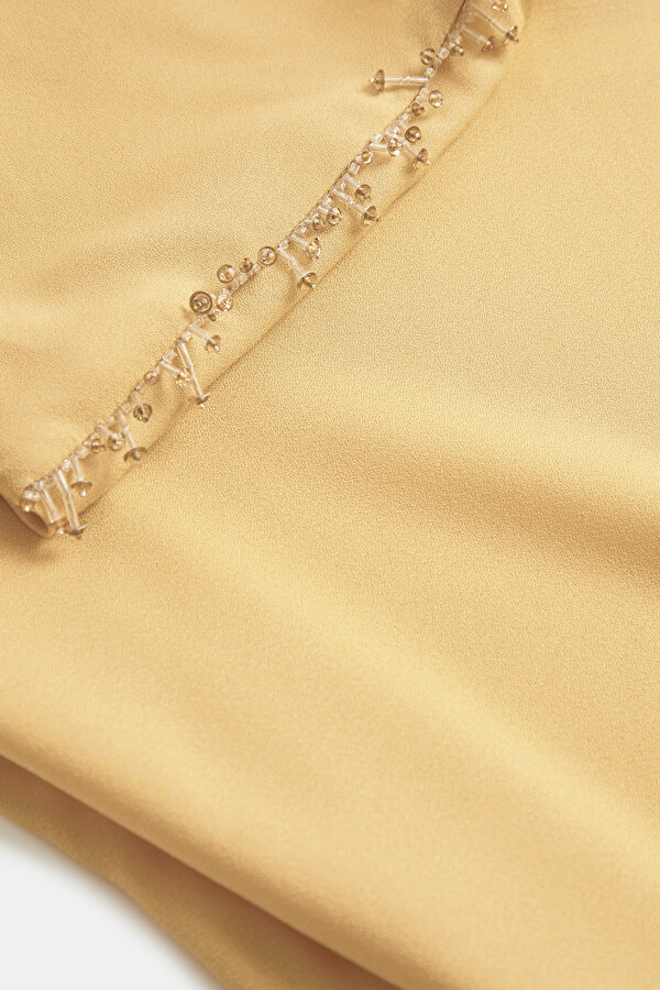 ORANGE SLEEVELESS BLOUSE 7