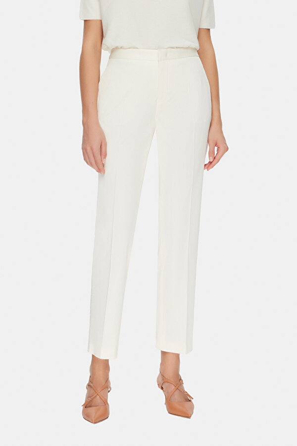 SILVER STRAIGHT CUT TROUSERS 2