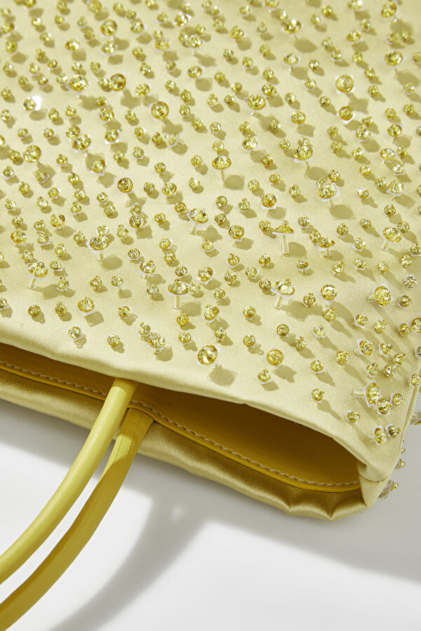 GREEN SATIN BAG 6