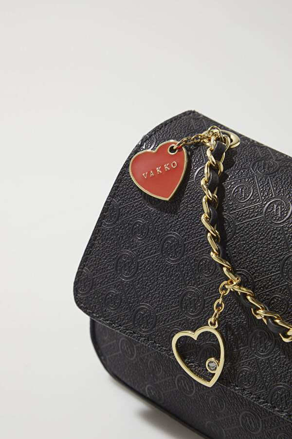 BLACK MONOGRAM BAG 7