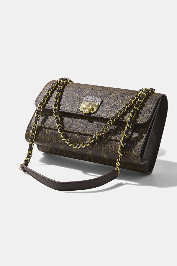 BEIGE MONOGRAM BAG 6