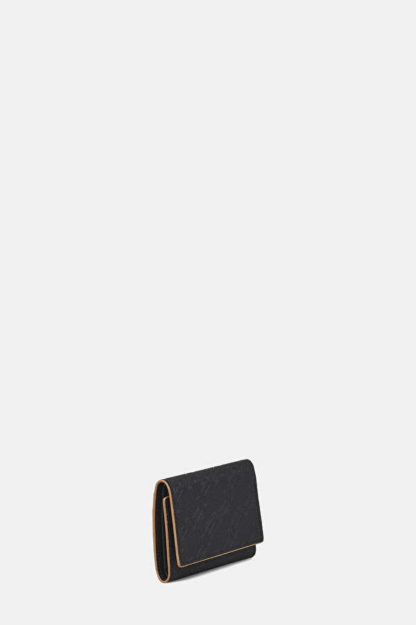BLACK MONOGRAM WALLET 2