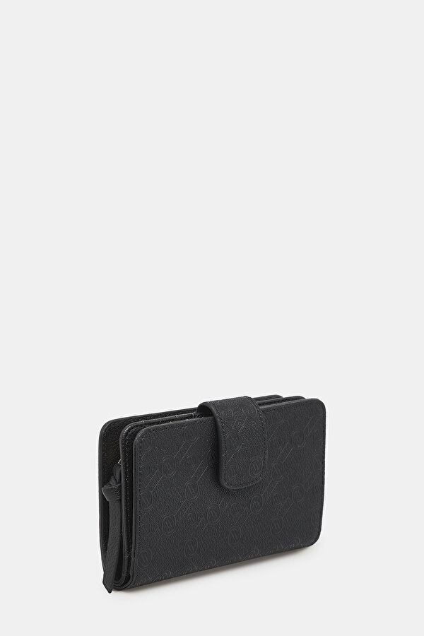 BLACK MONOGRAM WALLET 2