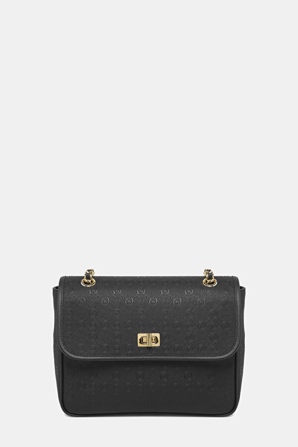 BLACK MONOGRAM BAG