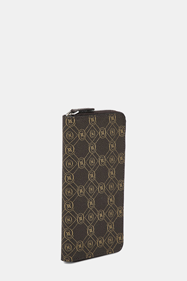 KAHVE MONOGRAM CÜZDAN 2