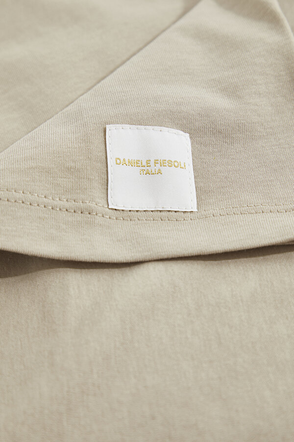 BEJ V YAKA KOLSUZ T-SHIRT 6