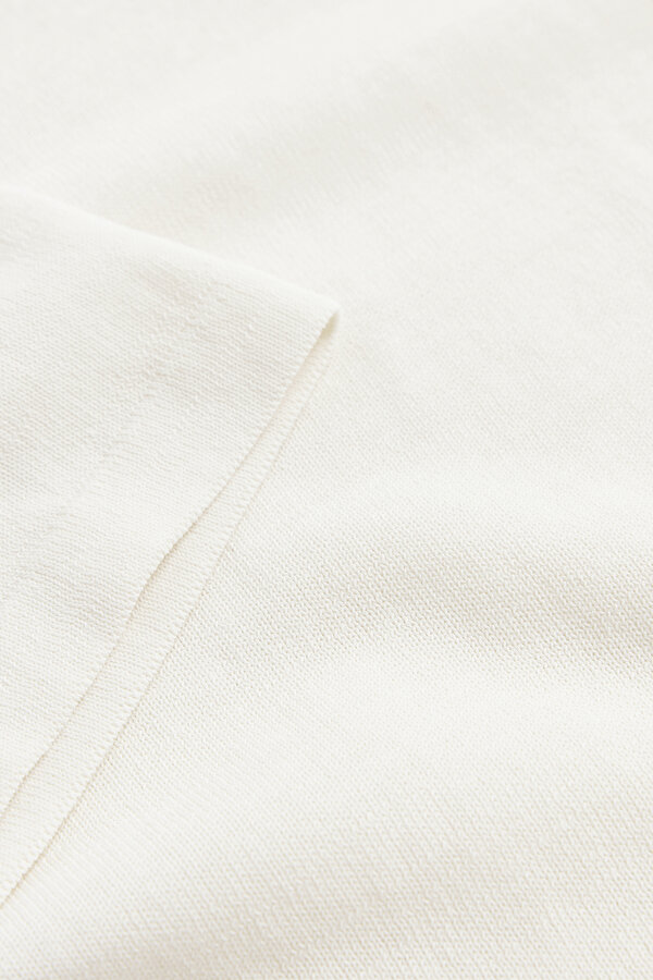 ECRU BASIC / ROUND NECKLINE SHORT SLEEVE TSHIRT 6