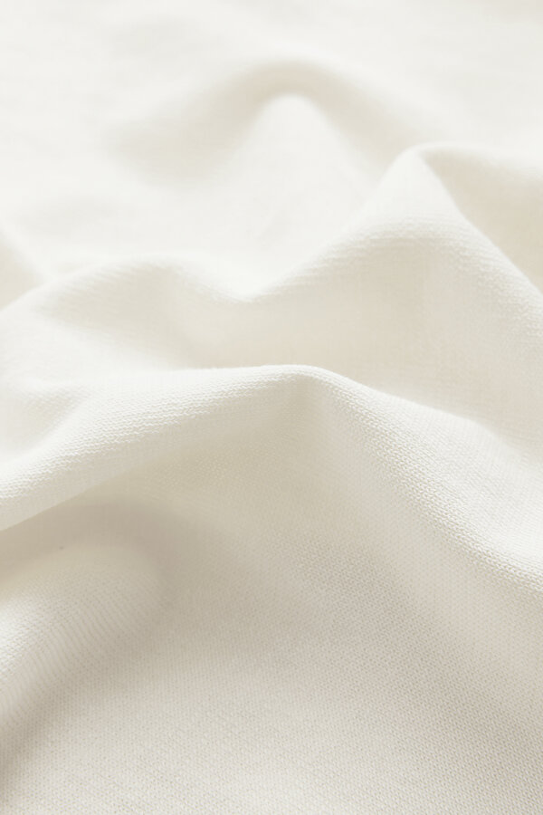 ECRU BASIC / ROUND NECKLINE SHORT SLEEVE TSHIRT 7