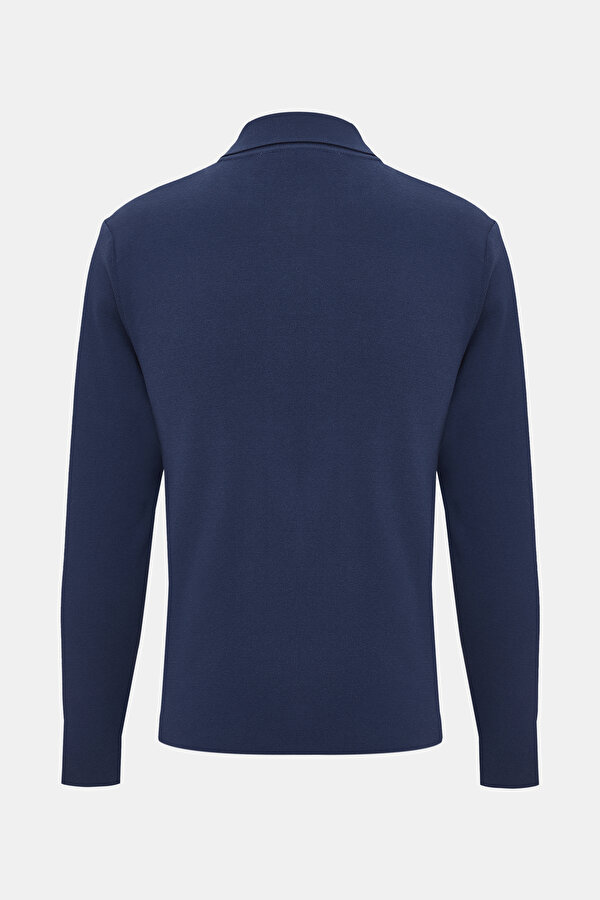 İNDIGO POLO YAKA UZUN KOLLU T-SHIRT 2