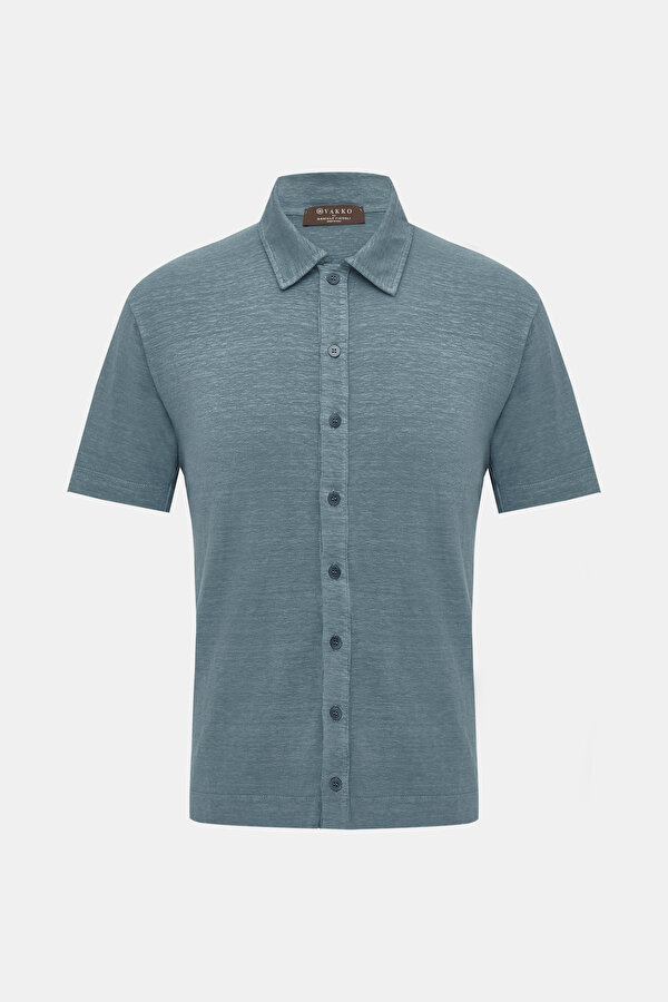 DARK BLUE SHORT SLEEVE TSHIRT
