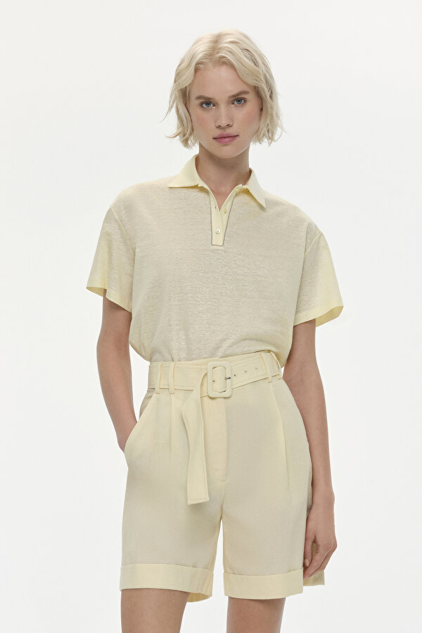 LIGHT YELLOW BERMUDA 2