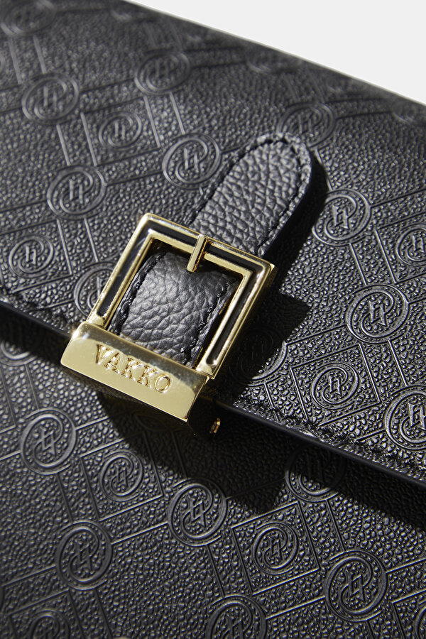 BLACK MONOGRAM BAG 6