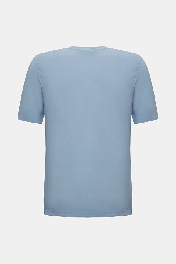 MAVİ O YAKA KISA KOLLU T-SHIRT 2