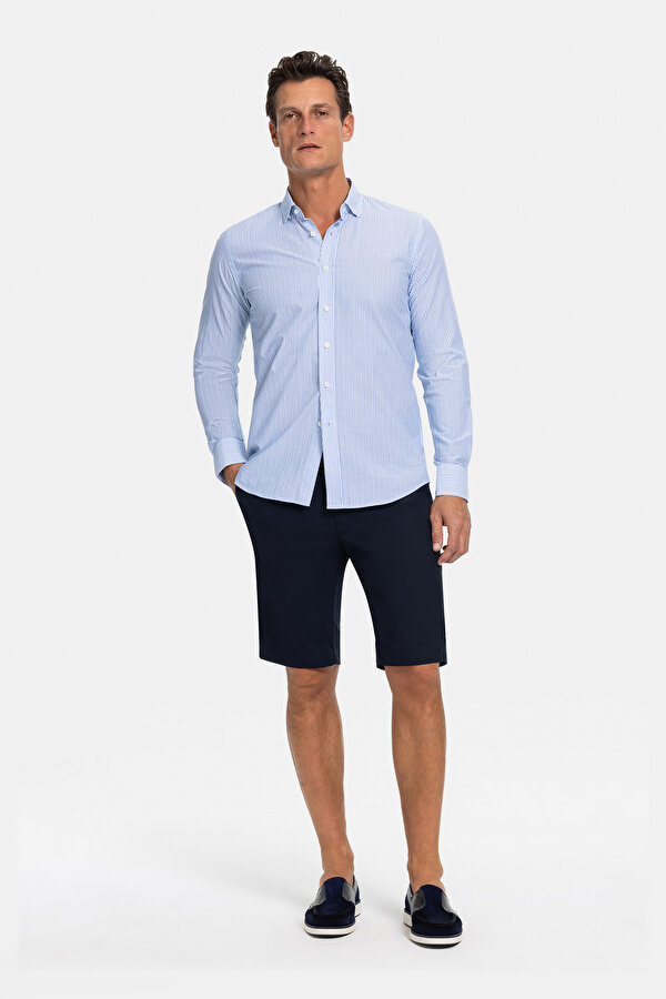 LACİVERT BERMUDA