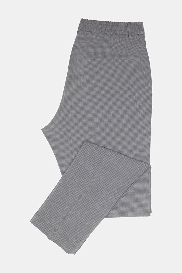 GREY SMALL BOXES DESIGN TROUSERS 2