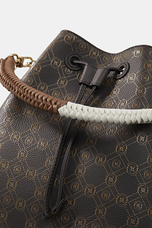 BROWN MONOGRAM BAG 6