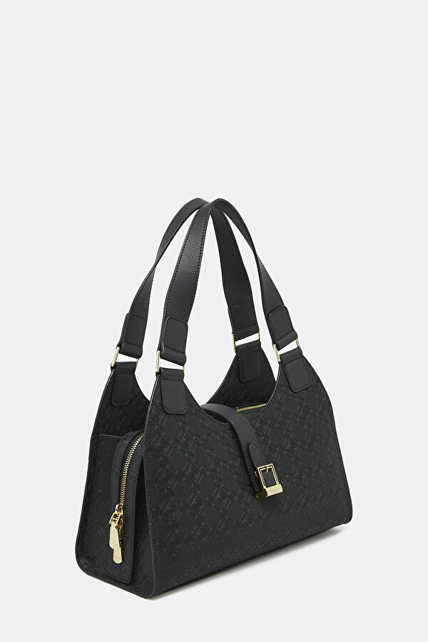 BLACK MONOGRAM BAG 2