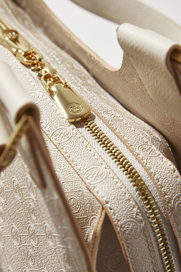 ECRU MONOGRAM BAG 7