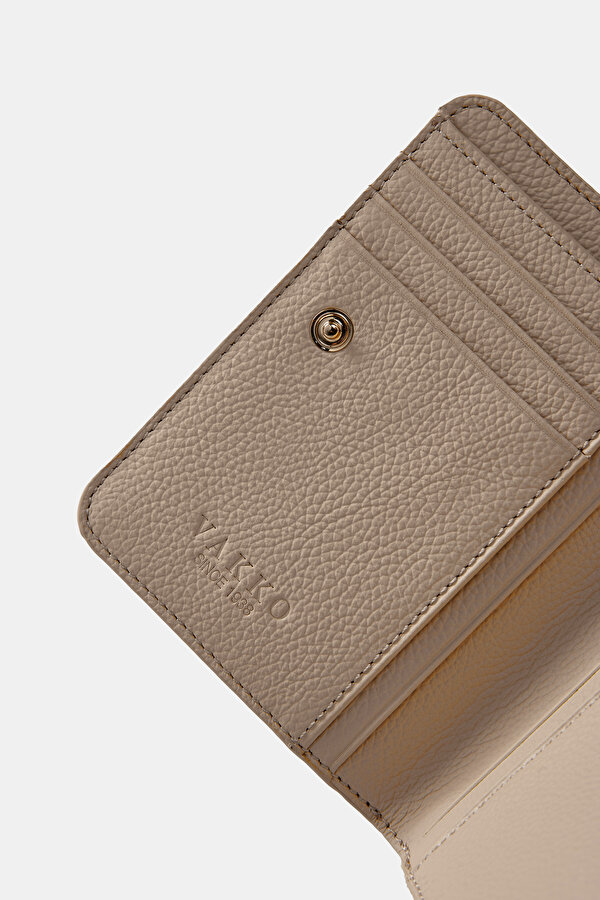 BEIGE MONOGRAM WALLET 6