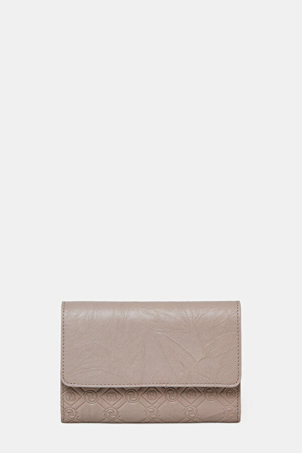 MINK MONOGRAM LEATHER WALLET