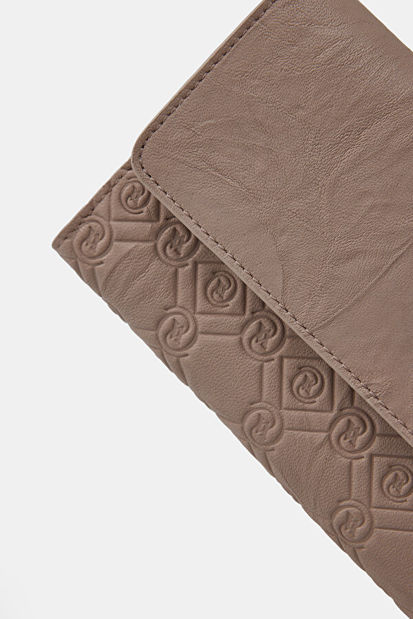 MINK MONOGRAM LEATHER WALLET 6