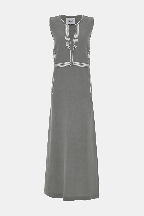 GREY DRESS
