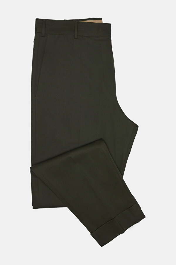 DARK GREEN TROUSERS