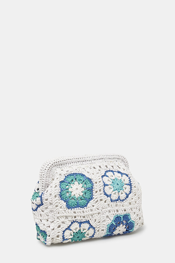 TURQUOISE DESIGN FILLED BAG 2