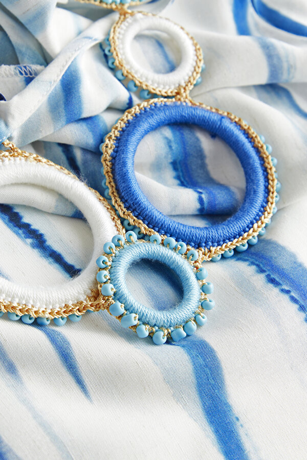 BLUE SLEEVELESS DRESS 7