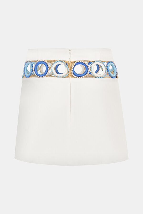 BLUE MINI SKIRT 6
