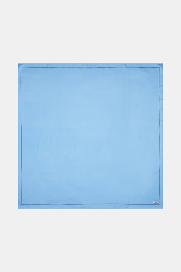 BLUE TWILL SCARF