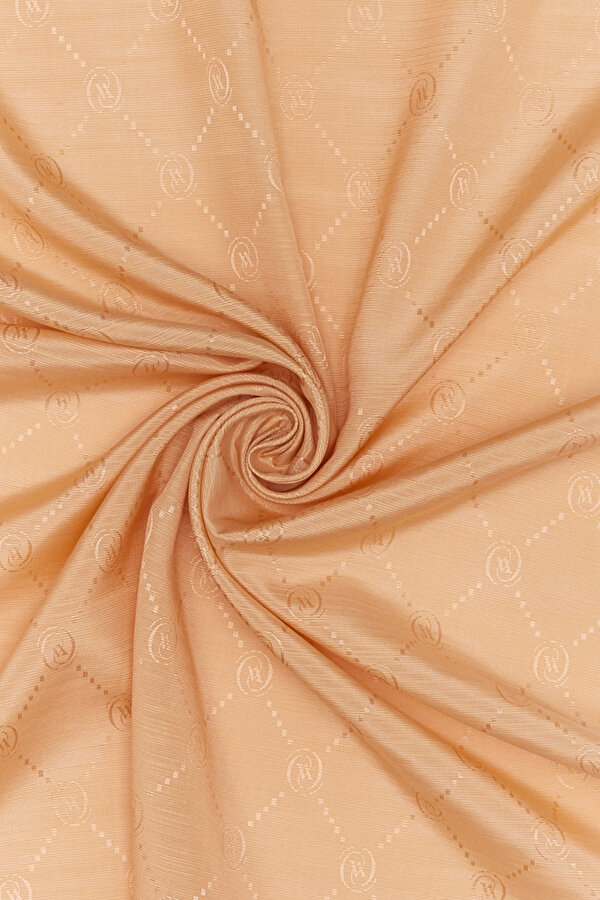 BEIGE COTTON/SILK SHAWL 2