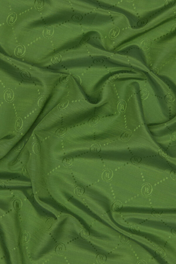 DARK GREEN COTTON/SILK SHAWL 2