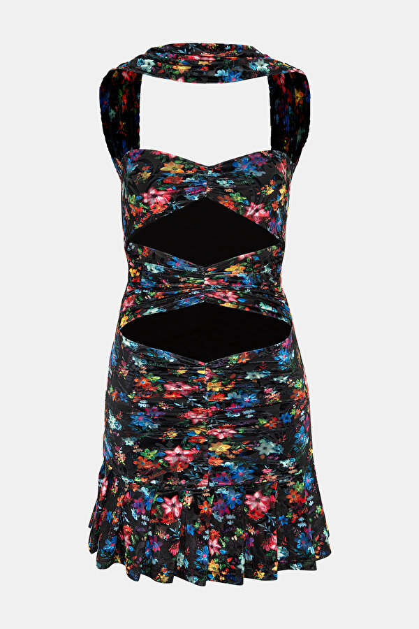 MULTICOLOR MINI DRESS