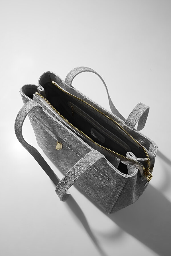 ECRU MONOGRAM BAG 7