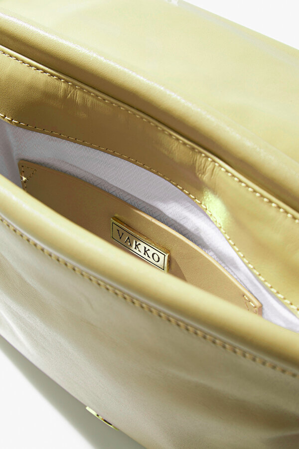 BEIGE LEATHER BAG 7