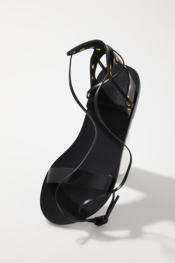 BLACK SANDALS 6