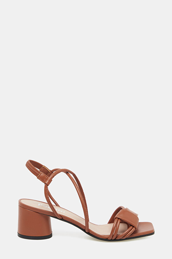 ORANGE LEATHER SHOE