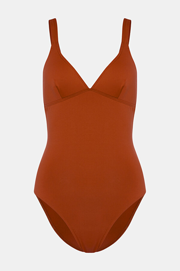 DARK ORANGE SWIMSUIT