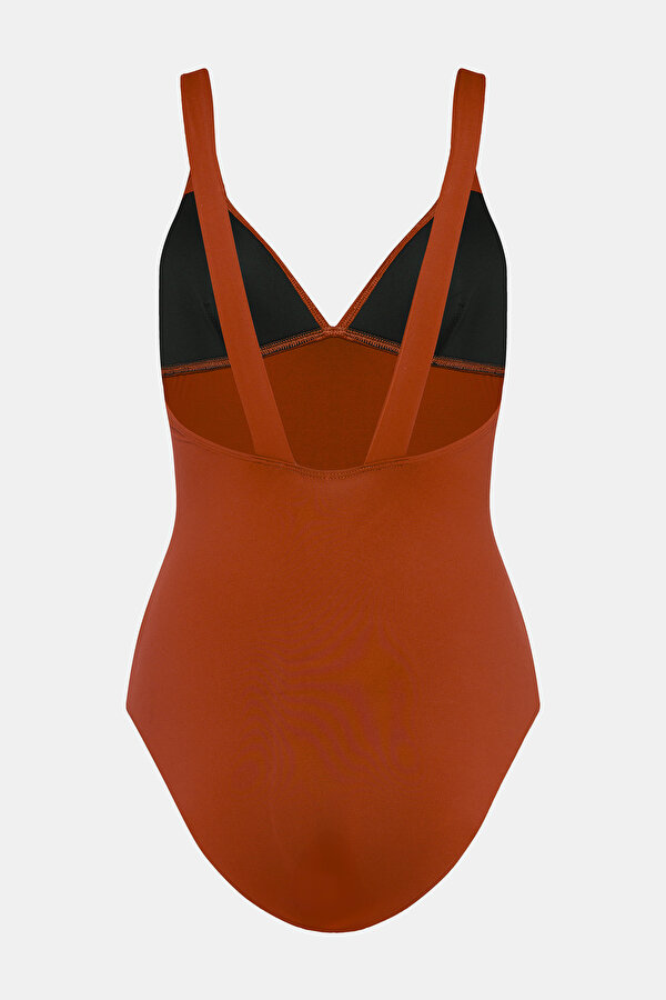DARK ORANGE SWIMSUIT 2
