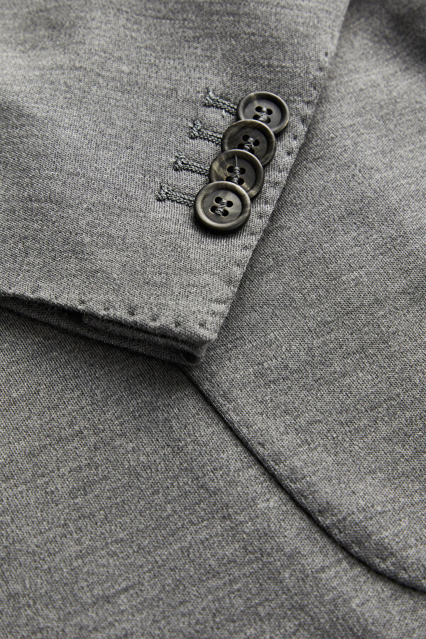 GRAY MELANGE JACKET 7