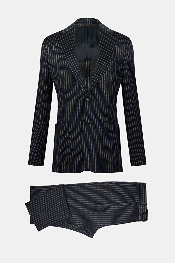ECRU WOOL/SILK SUIT 7