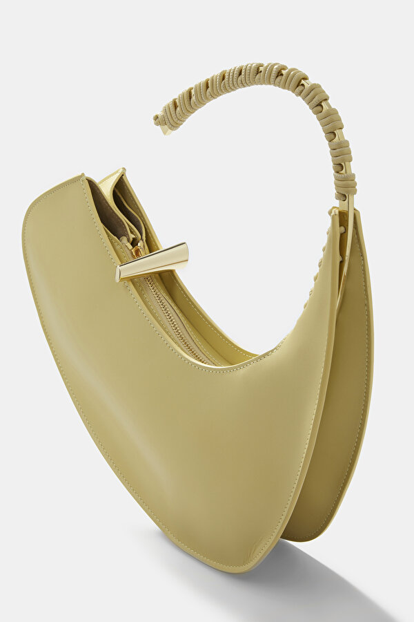 YELLOW LEATHER BAG 6