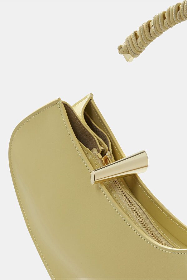 YELLOW LEATHER BAG 7