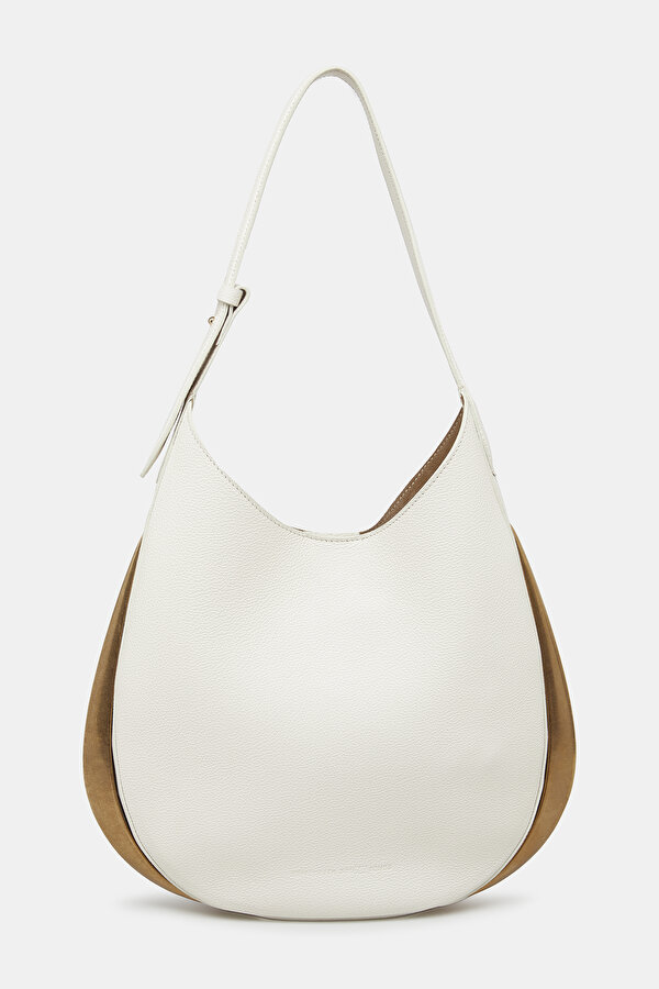 WHITE LEATHER BAG