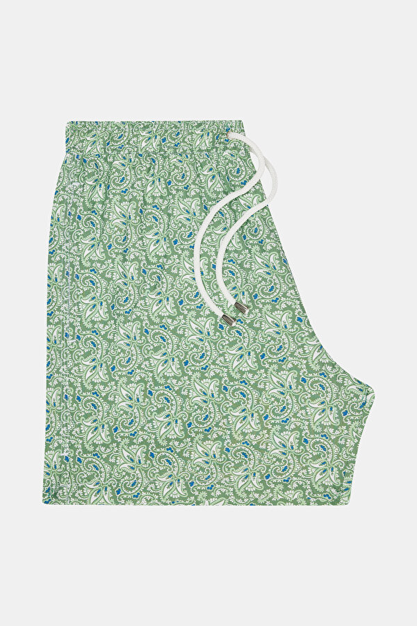 DARK GREEN ELASTIC SWIMSUIT 6