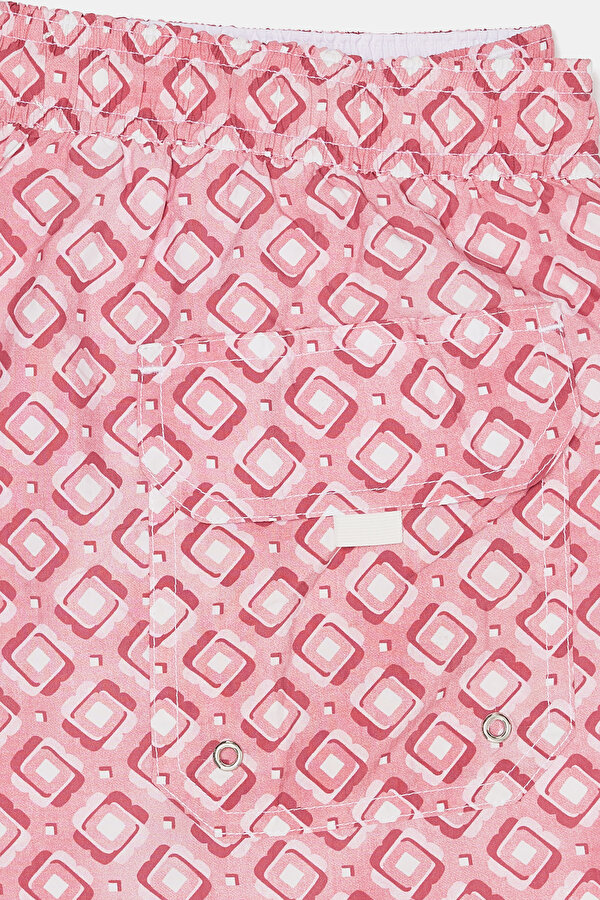 PINK DESIGN FILLED ELASTIC SWIMSUIT 6