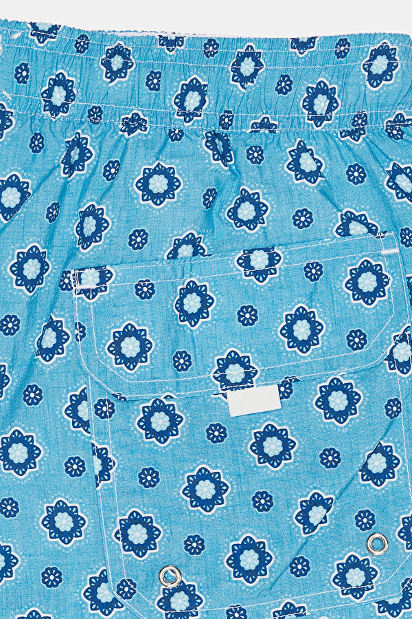 BLUE ELASTIC SWIMSUIT 7