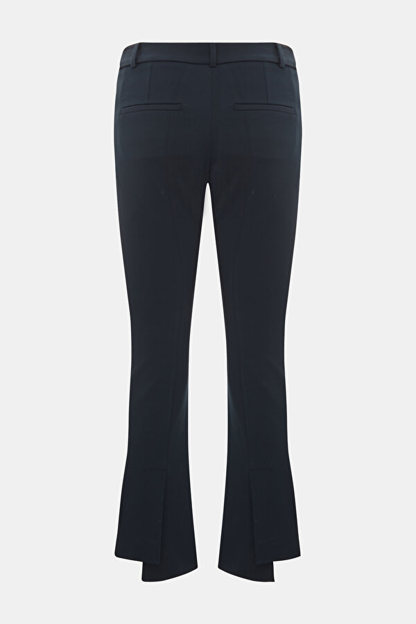 NAVY BLUE SKINNY LEG TROUSERS 6