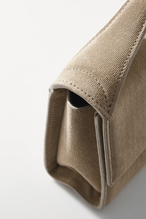 BEIGE SUEDE BAG 7